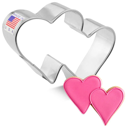 Ann Clark Pair Of Hearts Cookie Cutter