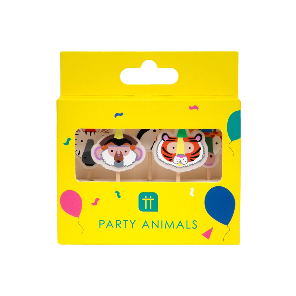 Party Animals Shaped Candles
