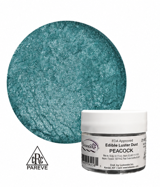 Edible Luster Dust - Peacock