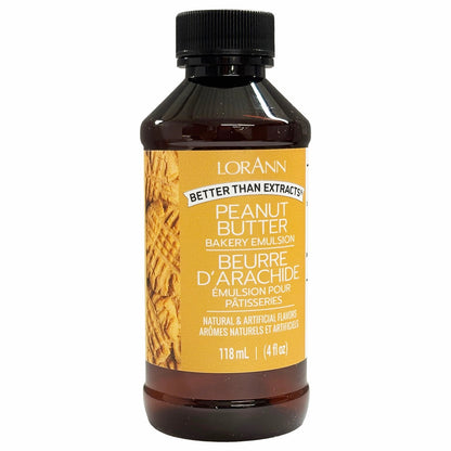 Peanut Butter Emulsion, 4oz, Lorann Oils