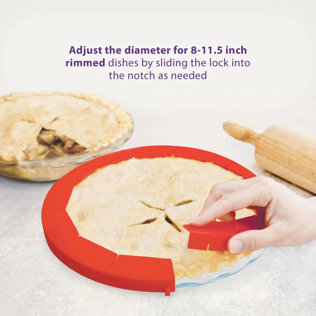 Adjustable Silicone Pie Shield