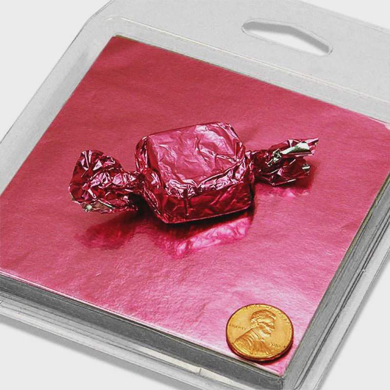 Pink Foil Wrapper - 4"x4" - 125 Per Package