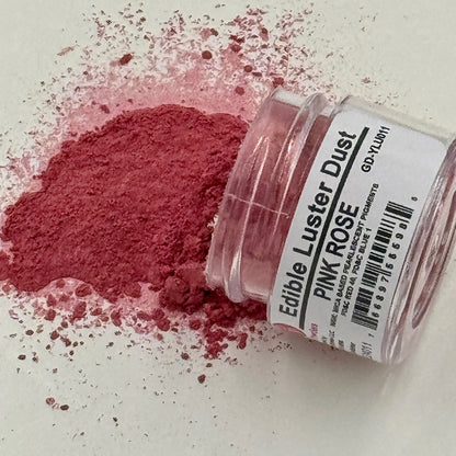 Pink Rose Edible Luster Dust