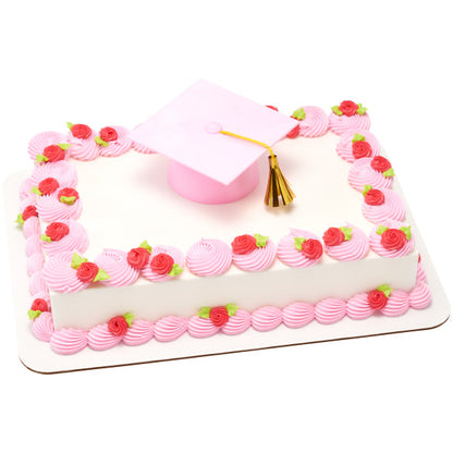 Pink Graduation Cap with Tassel