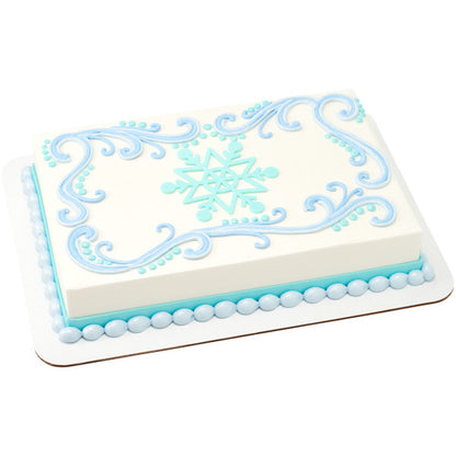 Green Snowflake Layon
