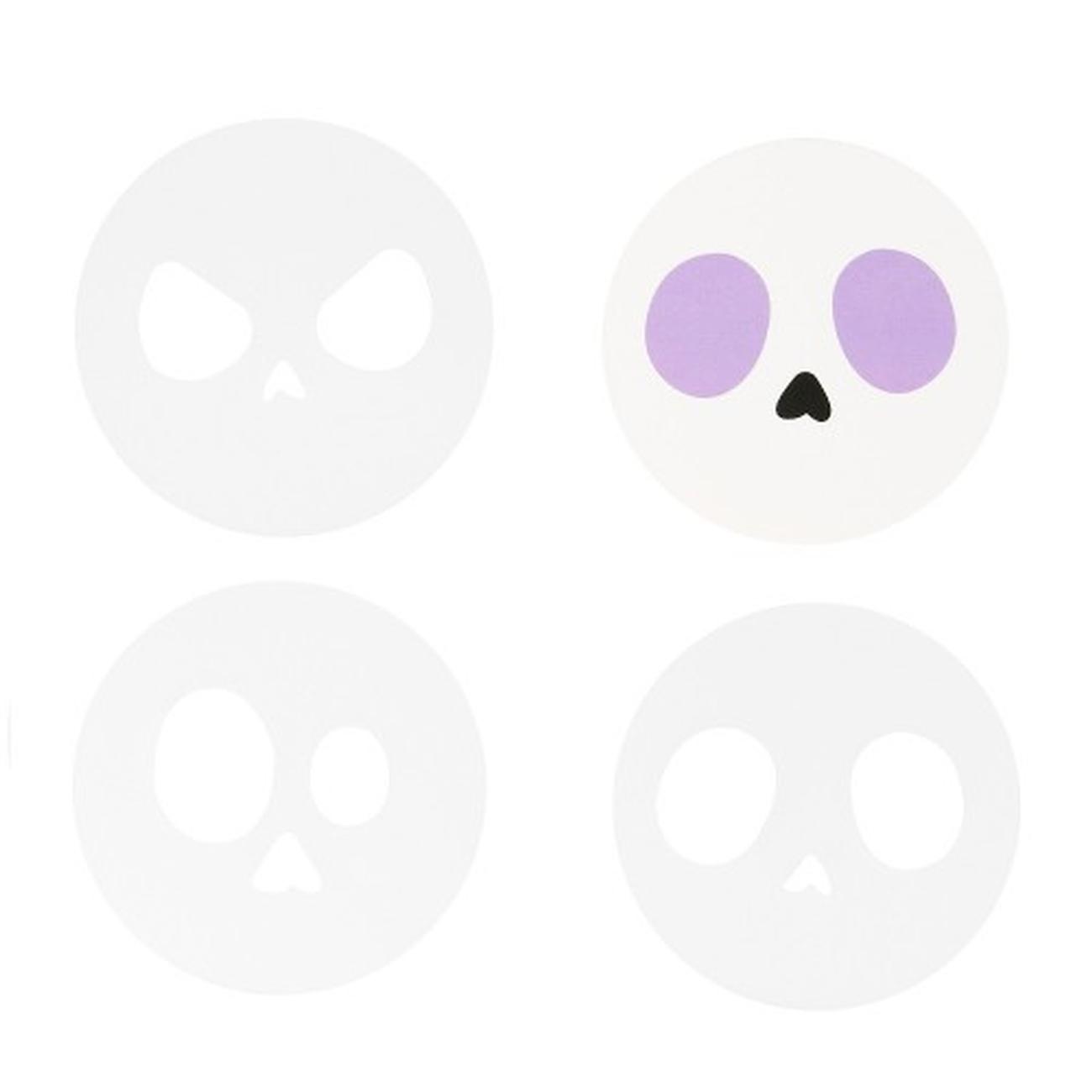 PME Skull Cookie Cutter with Stencils