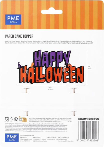 Happy Halloween Cake Topper