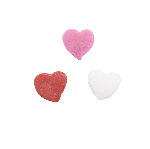 Micro Mini Red, White and Pink Heart Sprinkles, 2.12oz