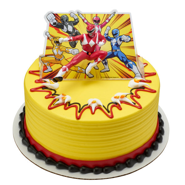 Power Rangers It's Morphin Time Cake Topper Set