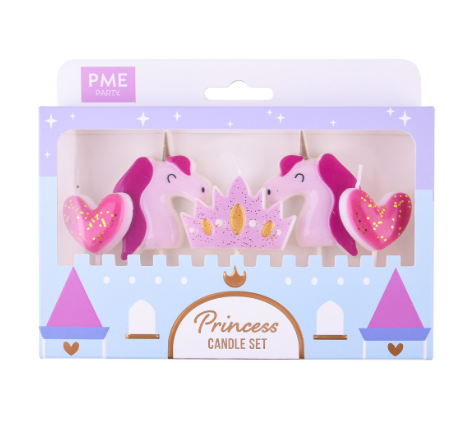 Princess Themed Candle Set