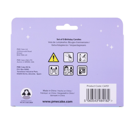 Princess Themed Candle Set