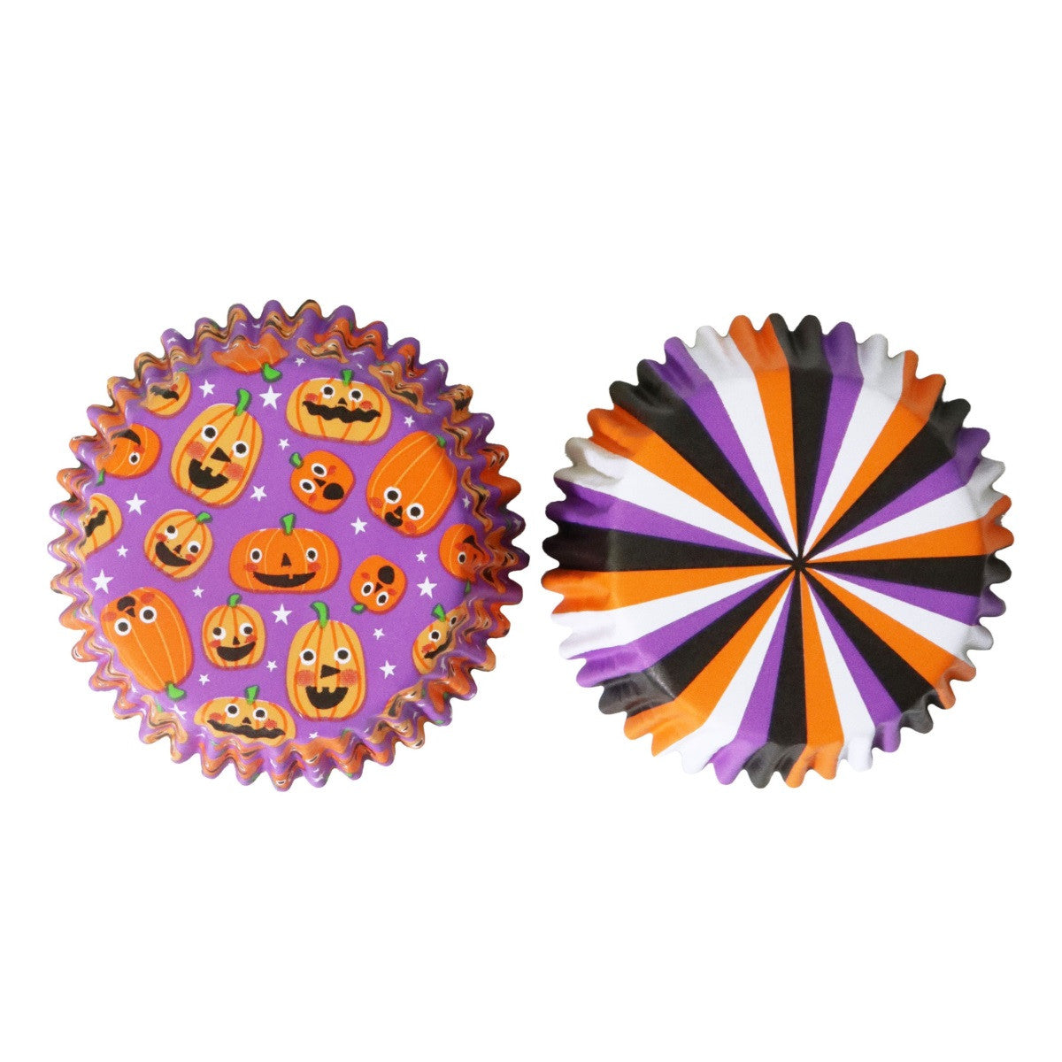 Pumpkin Party, Foil Lined Cupcake Liners - 60 Liners