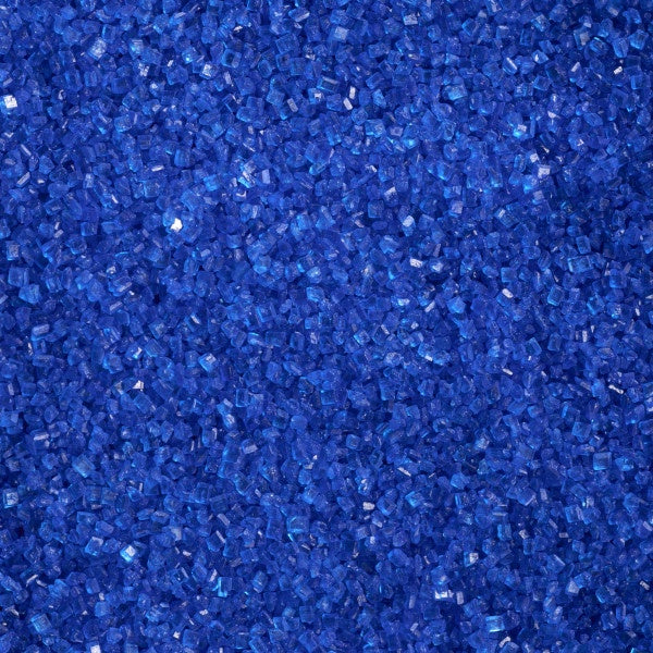 Dark Blue Sanding Sugar, 4oz