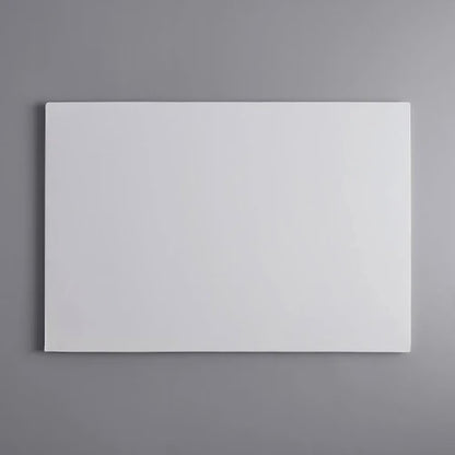 Quarter Sheet, White Cake Drum - 1/4 Inch Thick