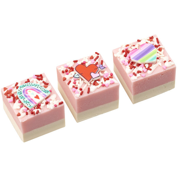 Rainbow Love Sweet Decor Edible Decorations