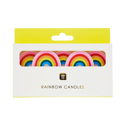 Rainbow Shaped Candles