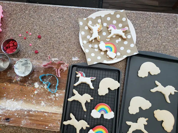 Rainbow & Unicorn Cookie Cutter Set