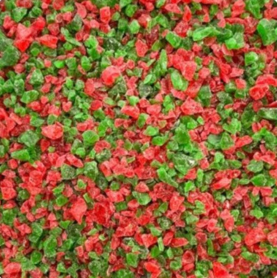 Red & Green Peppermint Candy Crunch (Small Grind)