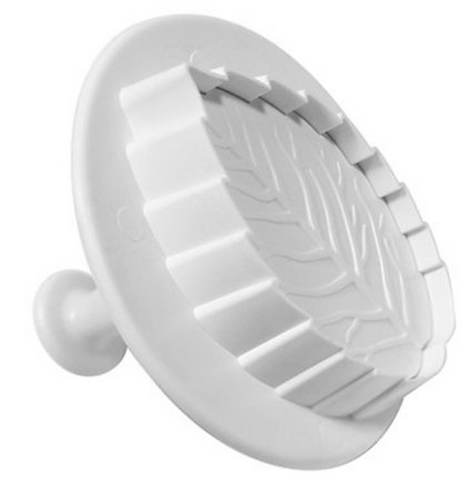 PME Veined Rose Leaf Plunger Cutter Set of 3