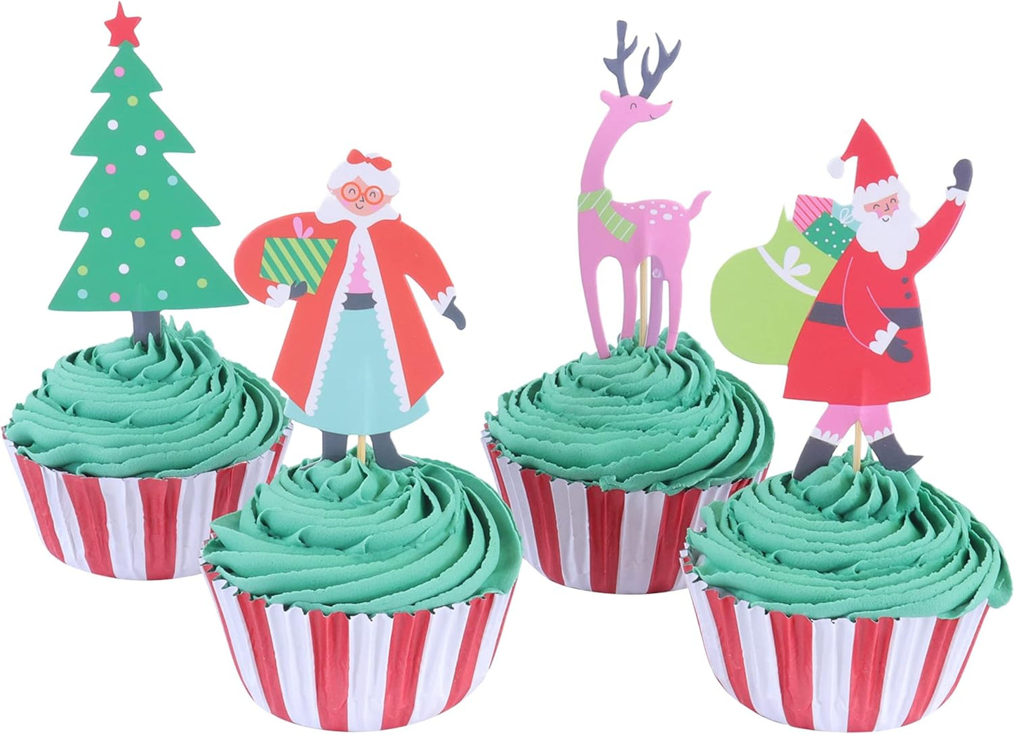 Santa's Workshop Cupcake Set