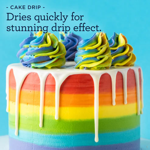 Satin Ice White Cake Drip, 8.8oz