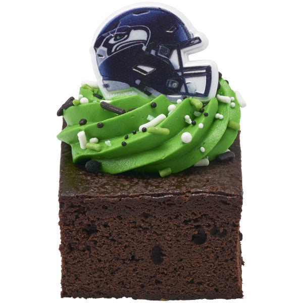Seattle Seahawk Cupcake Rings - 12 Rings