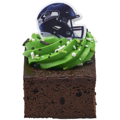 Seattle Seahawk Cupcake Rings - 12 Rings