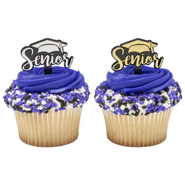 Senior Cupcake Picks - 12 Picks