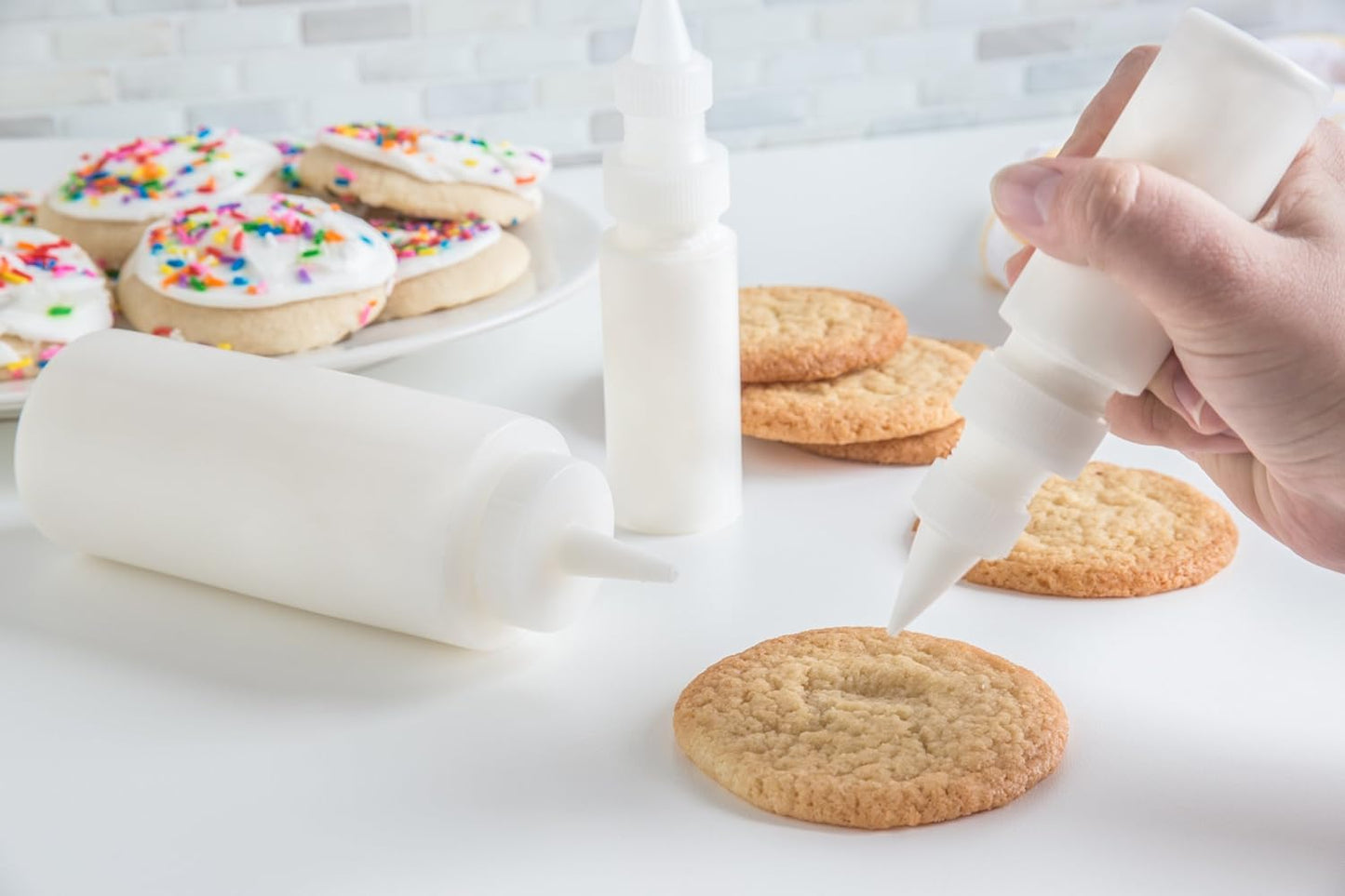 Set of 3 Squeeze/Icing Bottles