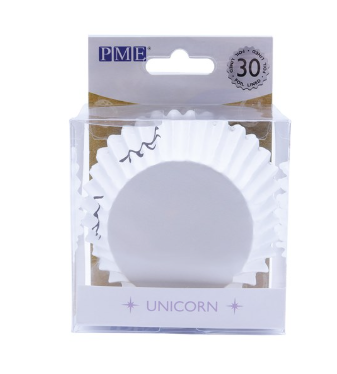 Sleeping Unicorn Cupcake Liners - Pack of 30