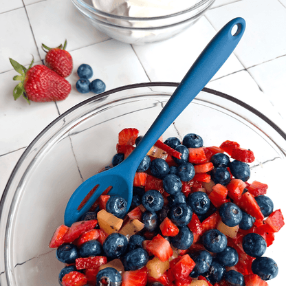 Mini Slotted Silicone Spoon