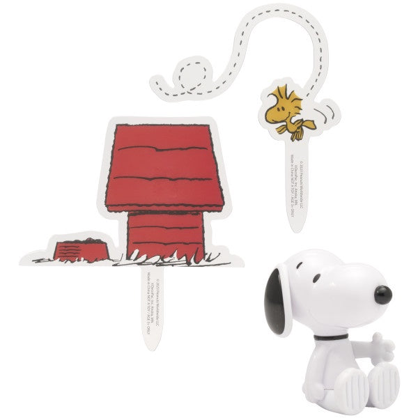 Peanuts: Snoopy and Woodstock Cake Topper Set