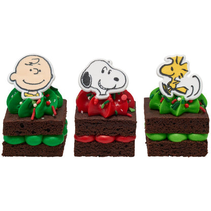 Peanuts® Snoopy®, Charlie Brown and Woodstock® Cupcake Rings - 12 Rings