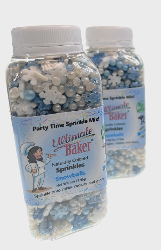 Ultimate Baker Snowballs Sprinkle Mix