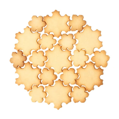 Snowflake Cookie Cutter Puzzle