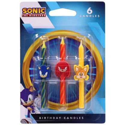 Sonic, Knuckles & Tails Icon Candles