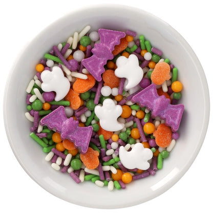 Spooky Bats and Ghosts Fusion Mix Sprinkles
