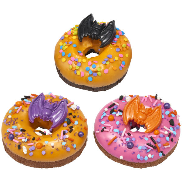Spooky Bat Cupcake Rings - 12 Rings