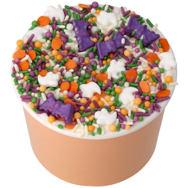 Spooky Bats and Ghosts Fusion Mix Sprinkles