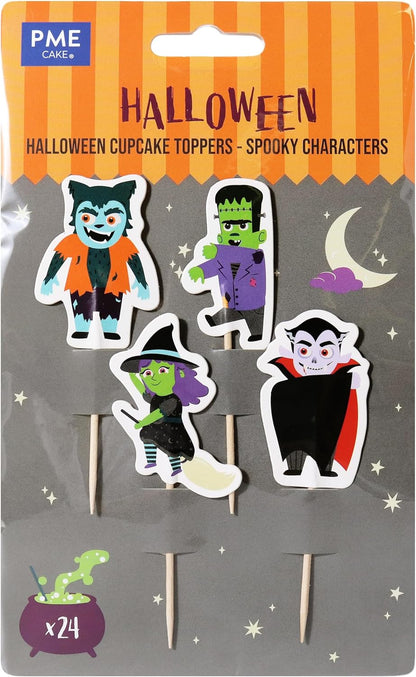 PME Halloween Cupcake Toppers - 24 Toppers