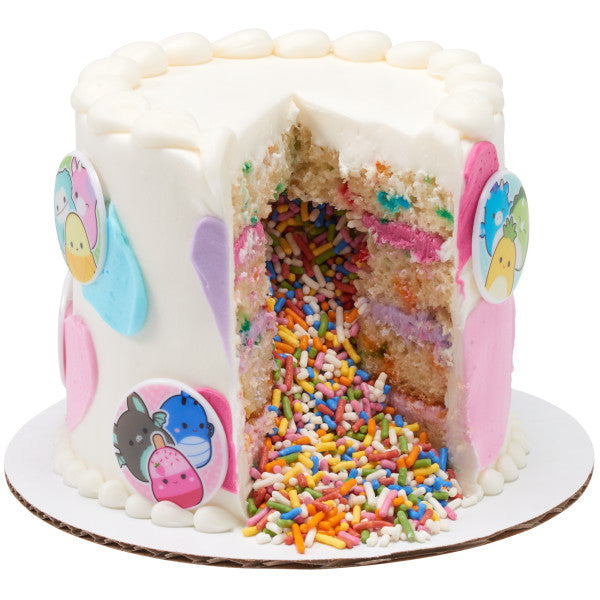 Squishmallows Squish Cupcake Rings - 12 Rings