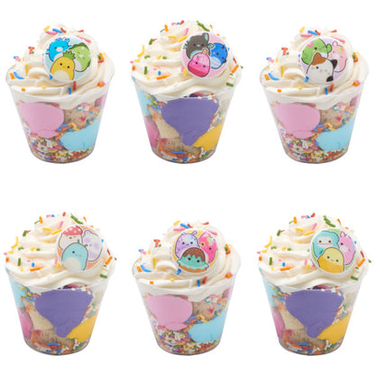 Squishmallows Squish Cupcake Rings - 12 Rings