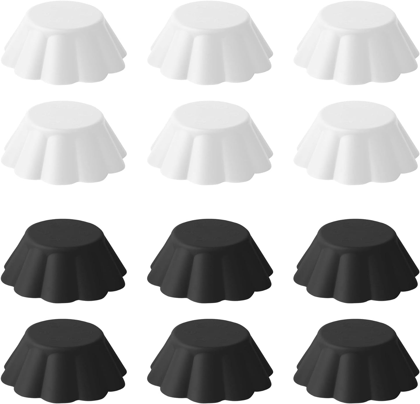 Silicone Baking Cups - Set of 12