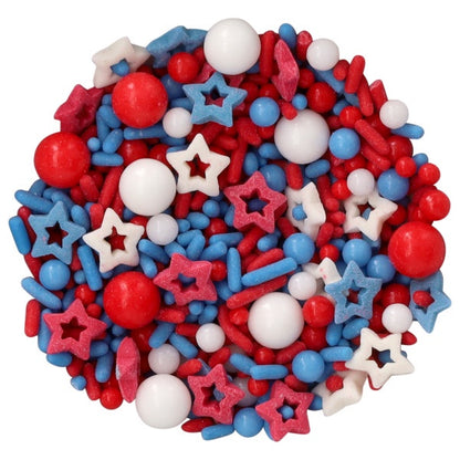 Stars & Stripes Fusion Mix Sprinkles