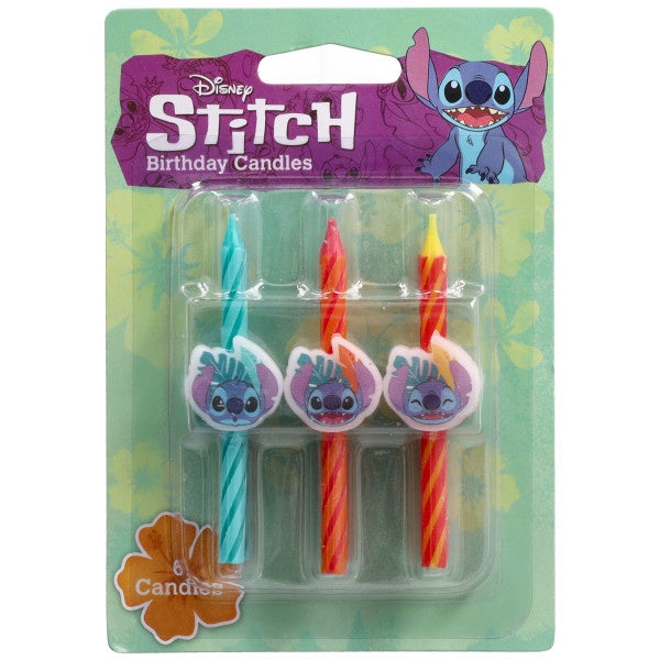 Stitch Birthday Candles