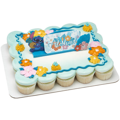 Disney's Stitch Aloha Cake Topper Set
