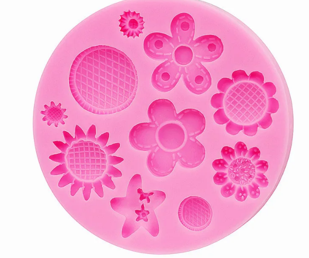 Cute Floral Silicone Mold