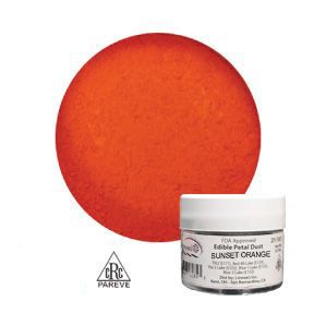 Edible Petal Dust - Sunset Orange