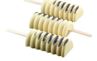 Cakesicle Mold -  Swirl Tango Design with 4 Cavities