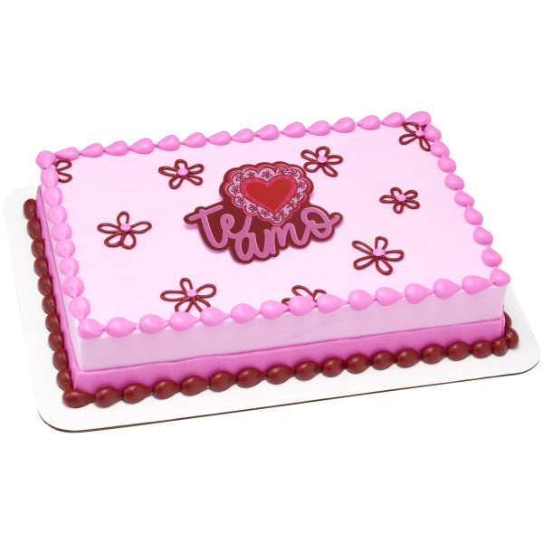 Te Amo Cake Layon